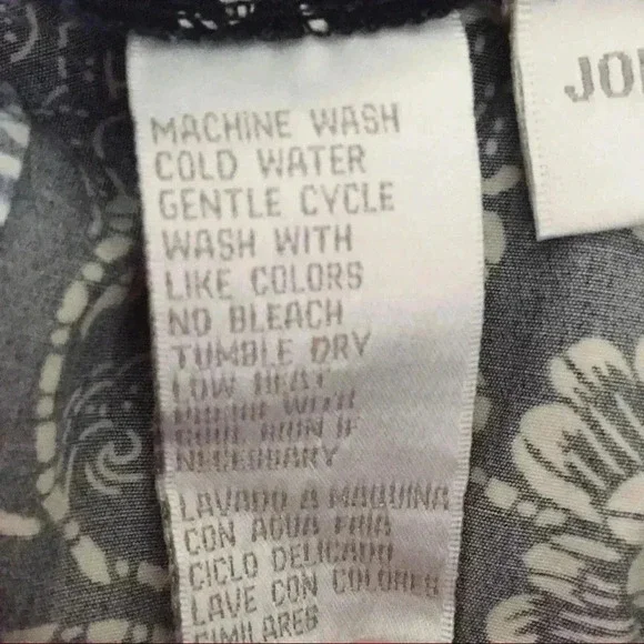 Jones New York Black and White Capri Pant - Picture 5 of 6